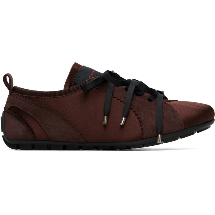 Photo: Simone Rocha Brown Ballerina Grip Sneakers