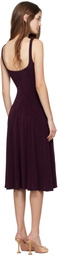 Mirror Palais Purple Linda Supermodel Midi Dress