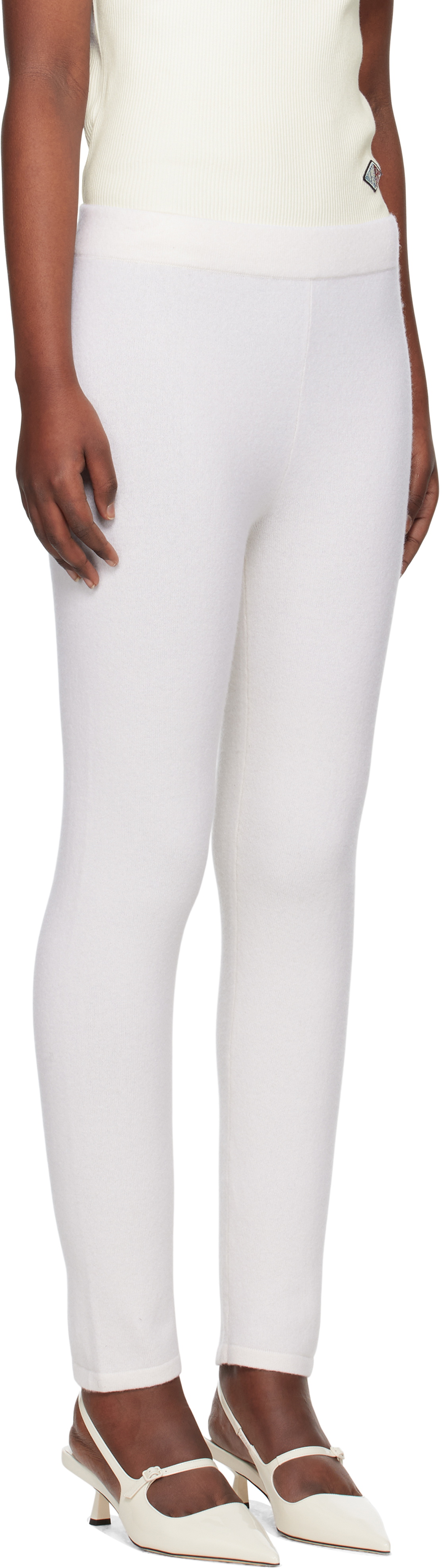 Max Mara Off-White Larix Lounge Pants