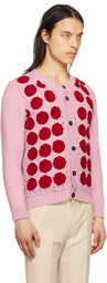 Ernest W. Baker Pink Floral Cardigan