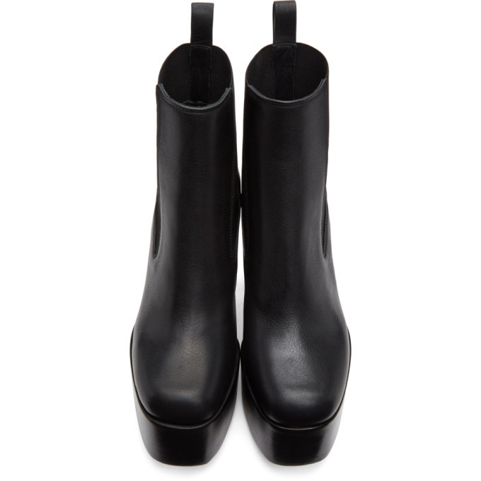 Rick Owens Black Kiss 65 Ankle Boots Rick Owens