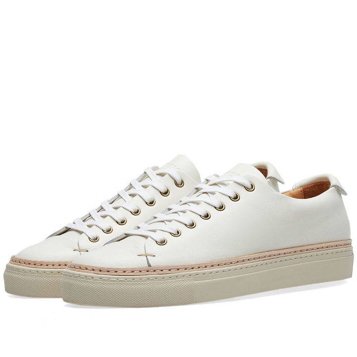 Photo: Buttero Tanino Low Leather Welt Sneaker White