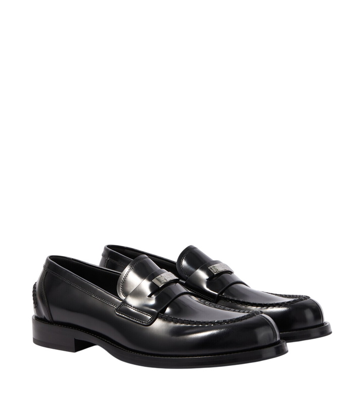 Photo: Dolce&Gabbana Leather penny loafers