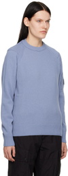 C.P. Company Blue Crewneck Sweater