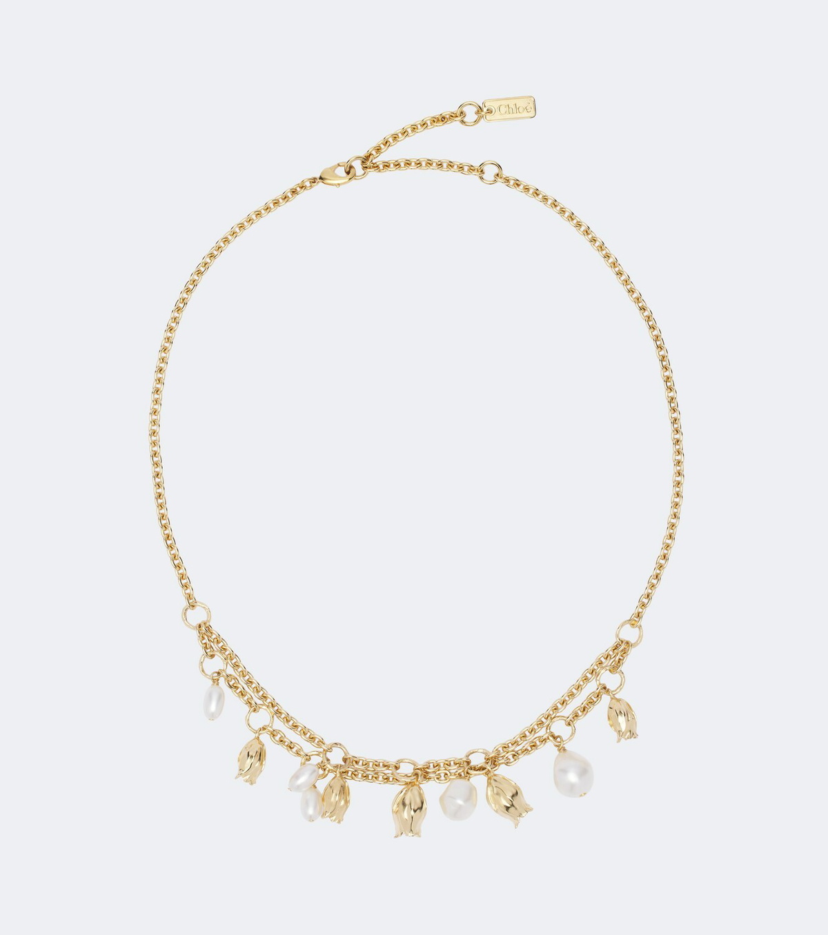 Chloé Chloé Tulip charm necklace