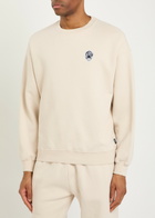 Malbon Grateful Dead Printed Cotton Sweatshirt Beige