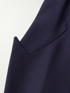 Balmain - Slim-Fit Wool-Twill Blazer - Blue