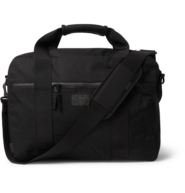 Photo: Filson - Pullman Webbing-Trimmed CORDURA Ripstop Briefcase - Black