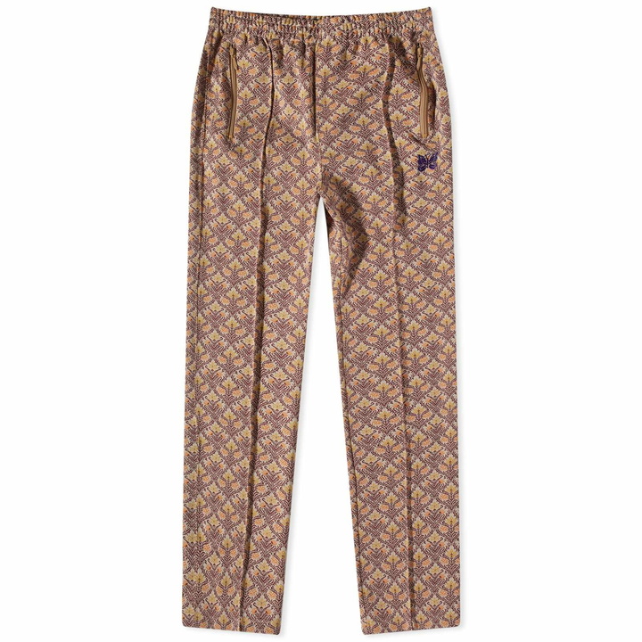 Photo: Needles Men's Poly Jacquard Track Pant in Arabesque