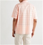 Fendi - Perforated Cotton Shirt - Pink
