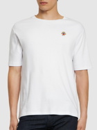 BALLY Adrien Brody Crest Logo Cotton T-shirt