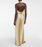 Missoni Mare Halterneck maxi dress