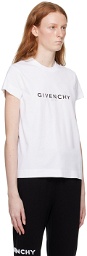 Givenchy White Reverse T-Shirt