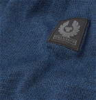 Belstaff - Kerrigan Nylon-Panelled Wool Sweater - Men - Blue