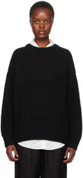 ANINE BING Black Sydney Sweater