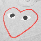 Comme des Garcons Play Women's Long Sleeve Outline Heart Tee
