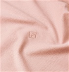 Dunhill - Logo-Embroidered Cotton-Jersey T-Shirt - Pink
