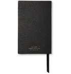 Smythson - Panama Inspirations and Ideas Cross-Grain Leather Notebook - Black