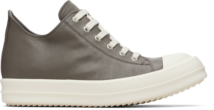 Photo: Rick Owens Gray Temple Low Sneakers