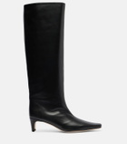 Staud Wally leather knee-high boots
