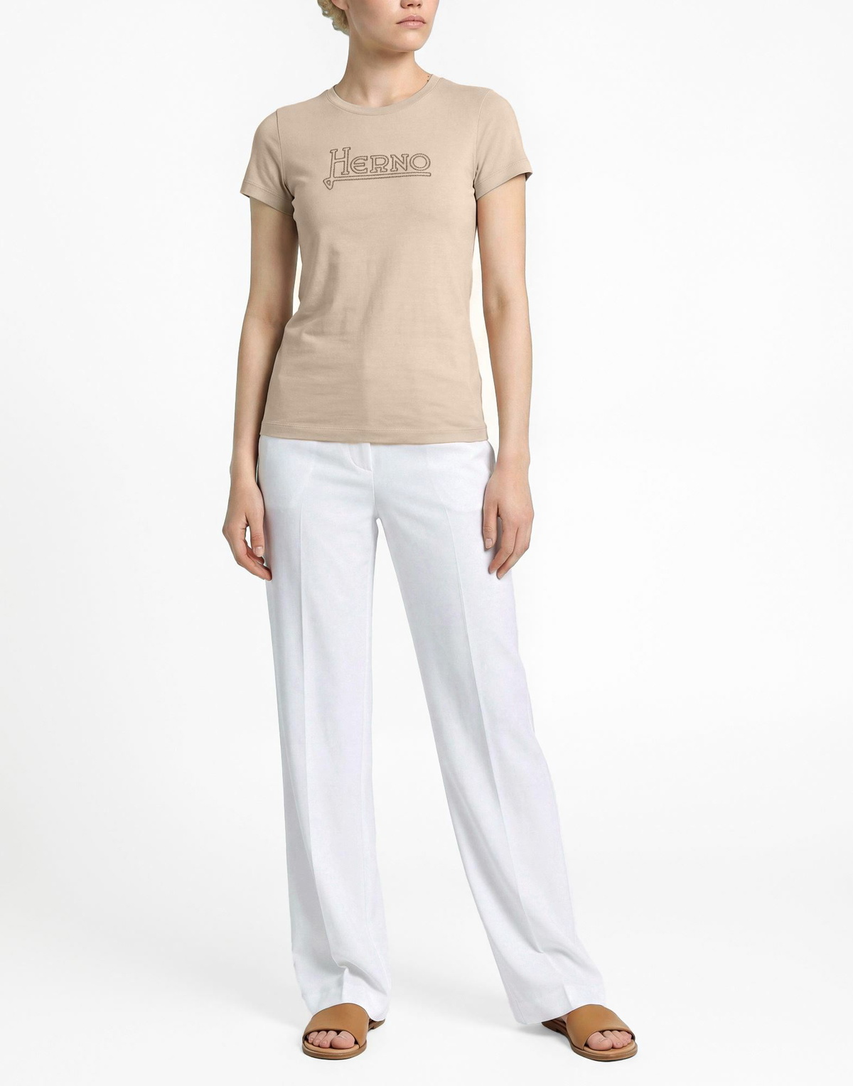 Herno Womens T-shirt Blush