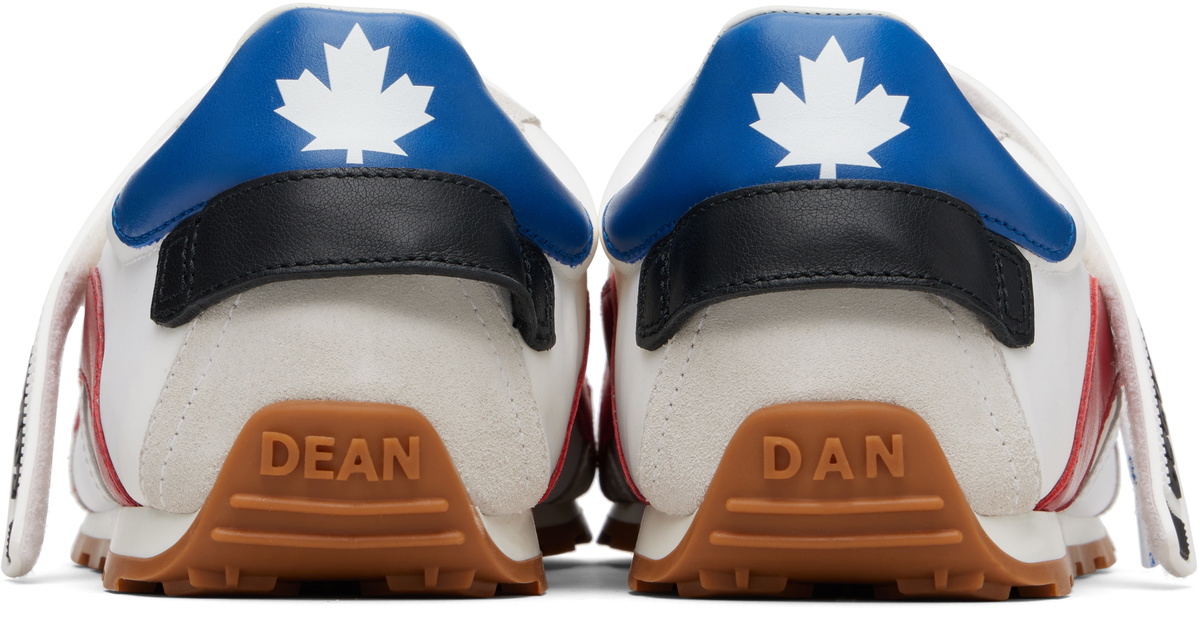 Dsquared2 White DC-642 Sneakers