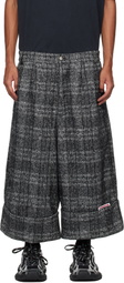Rivington Roi Rebis Gray Wool Shorts