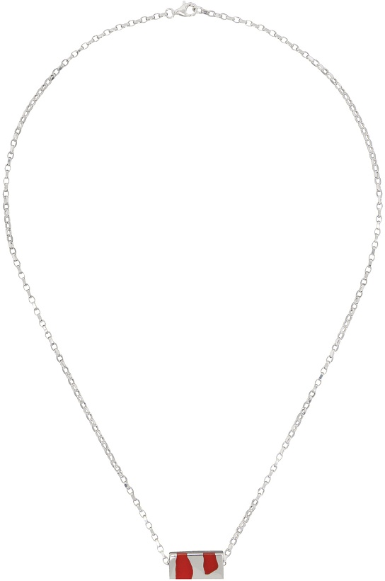 Photo: Ellie Mercer Silver Large Bead Necklace