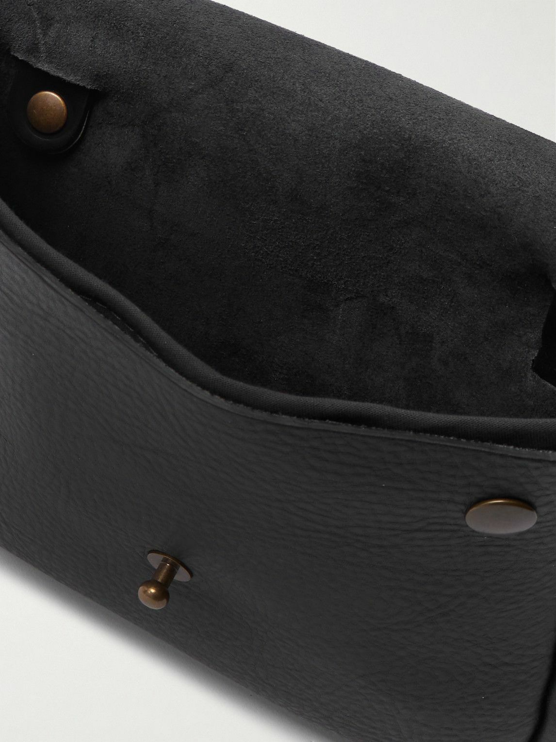 Bleu de Chauffe - Cartouche Cartridge Full-Grain Leather Messenger Bag