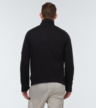 C.P. Company - Zip turtleneck cotton sweatshirt