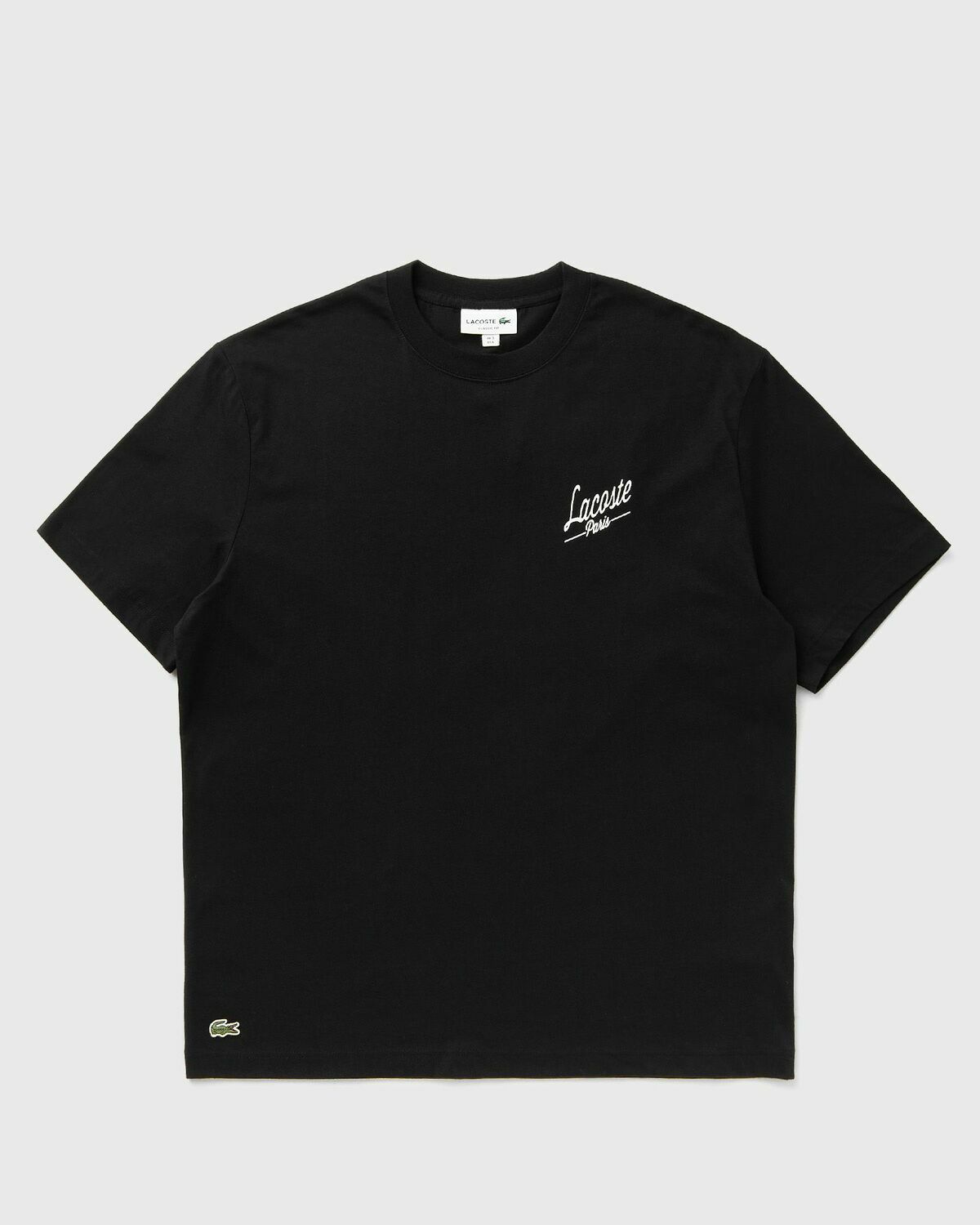 Lacoste T-Shirt Black Mens Shortsleefe