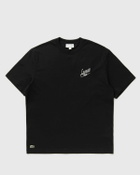 Lacoste T-Shirt Black Mens Shortsleefe