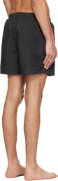Casablanca Black Jacquard Swim Shorts