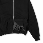 Represent Men's Jersey Bomber Jacket in Jet Black