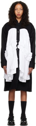 Simone Rocha SSENSE Exclusive Black Paneled Coat