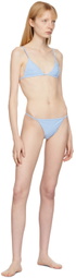softandwet SSENSE Exclusive Blue Briefs Bikini Bottoms