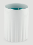 The Lady Vase Large Candle in White