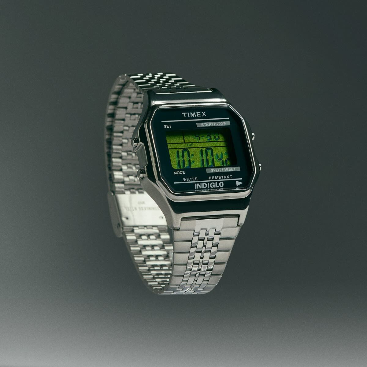 END. x Timex T80 Everyday Silver-tone in Silver-Tone Case And