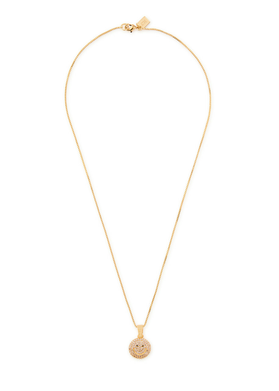 Crystal Haze Ms Vaxxine 18kt Gold-plated Necklace - One Size