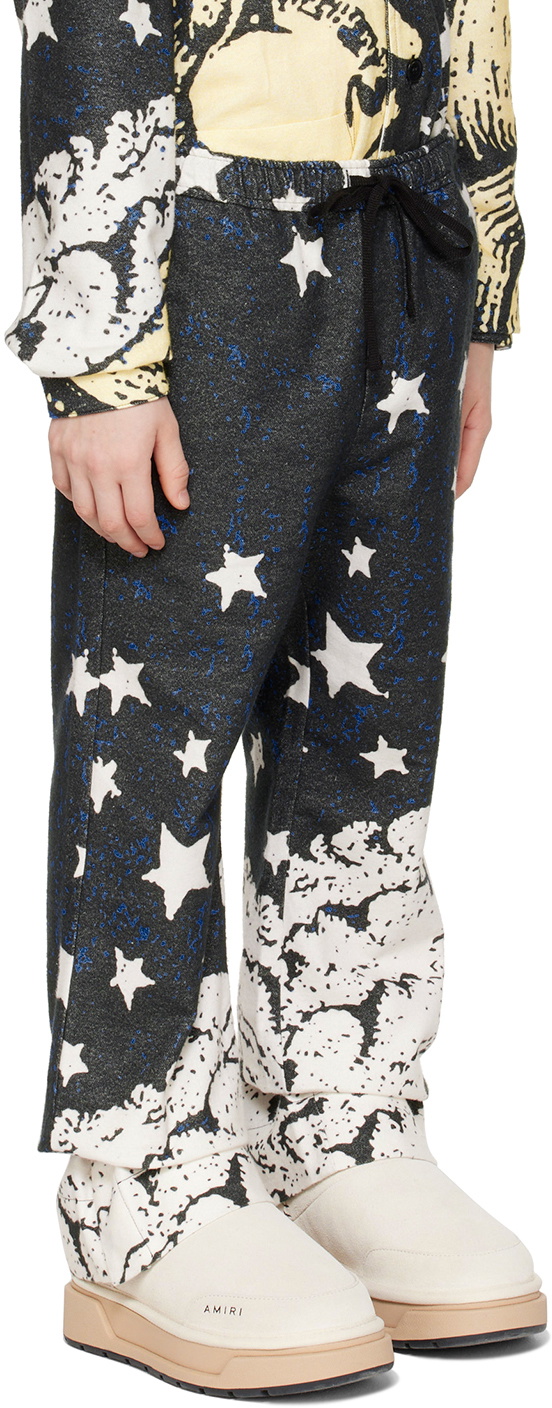 AMIRI Kids Black Moonscape Lounge Pants