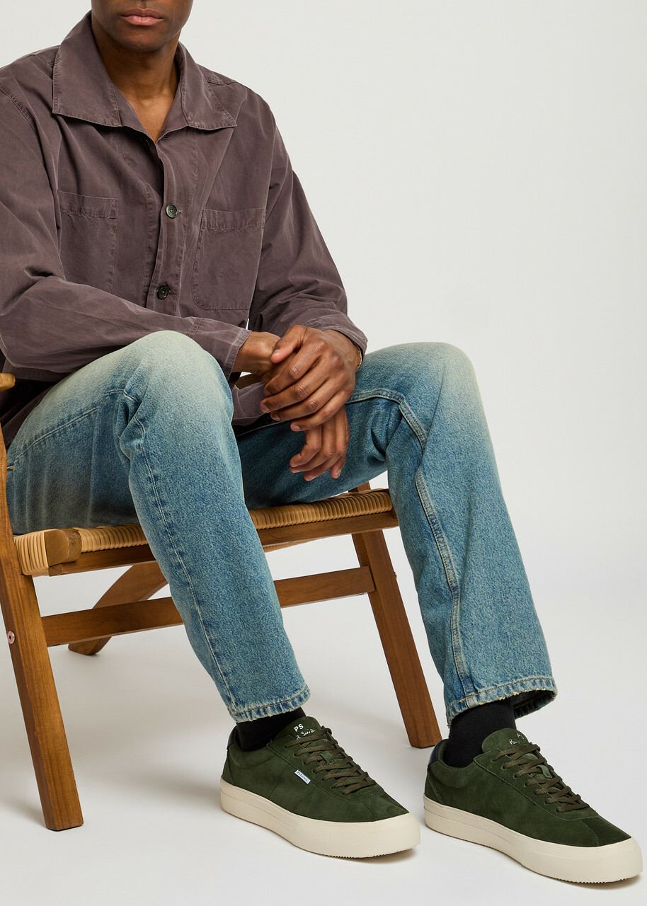 Paul Smith Dillon Suede Sneakers Green