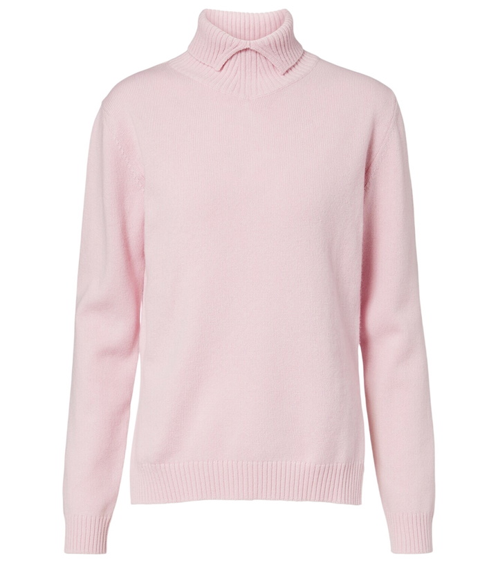 Photo: Jil Sander Wool turtleneck sweater