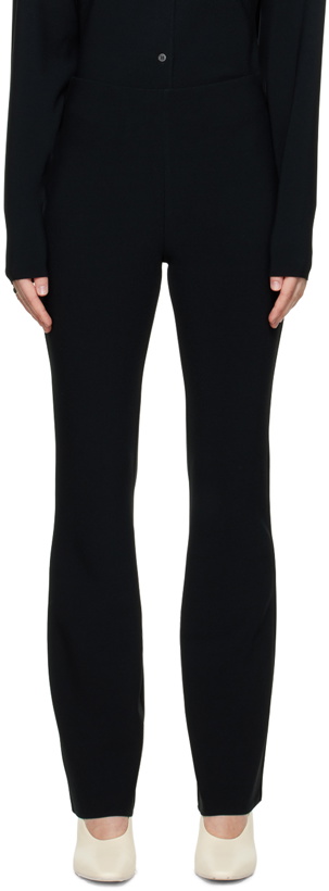 Photo: Birrot Black Bootcut Trousers