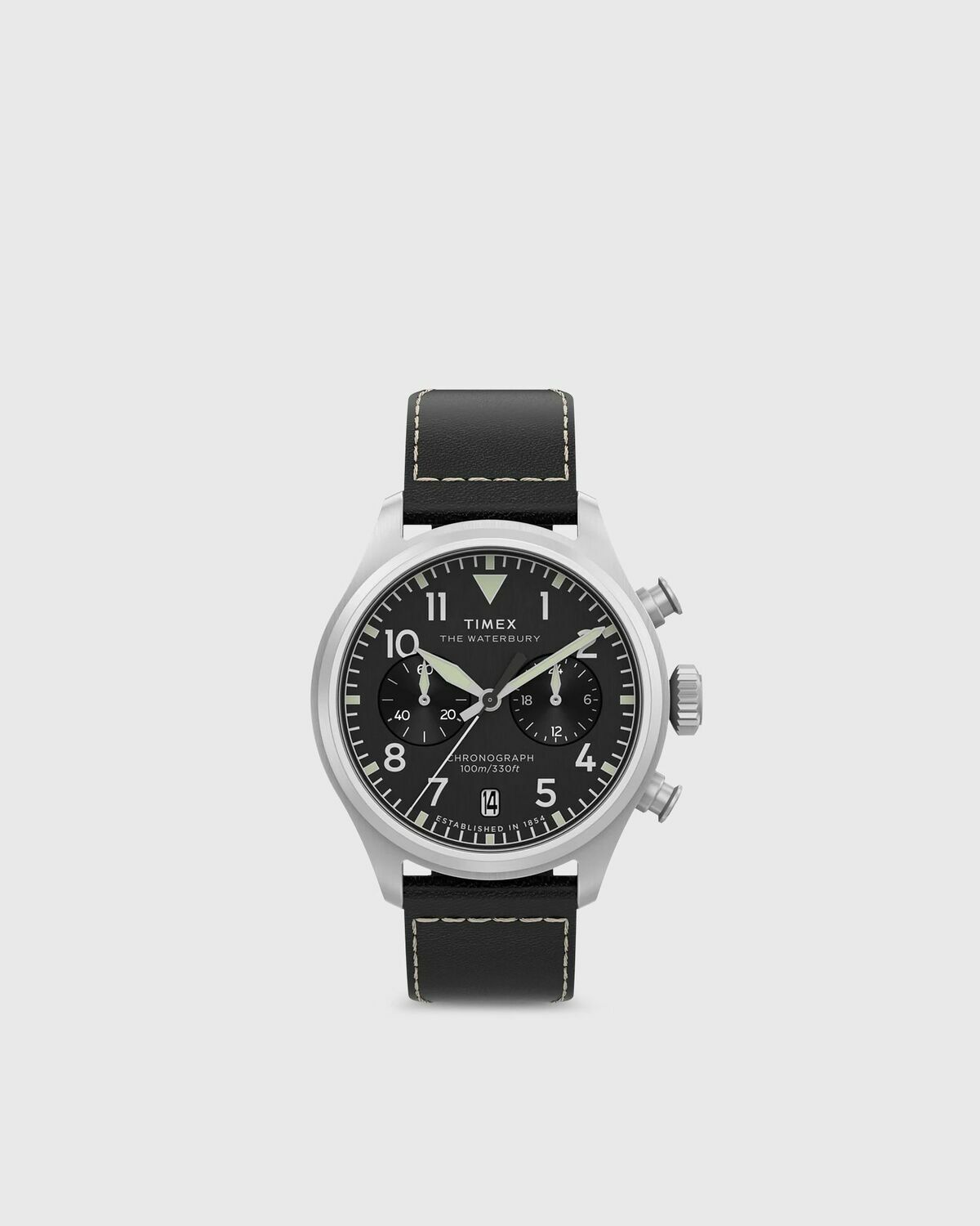 Timex Waterbuy Ace Chronograph Black Mens Watch