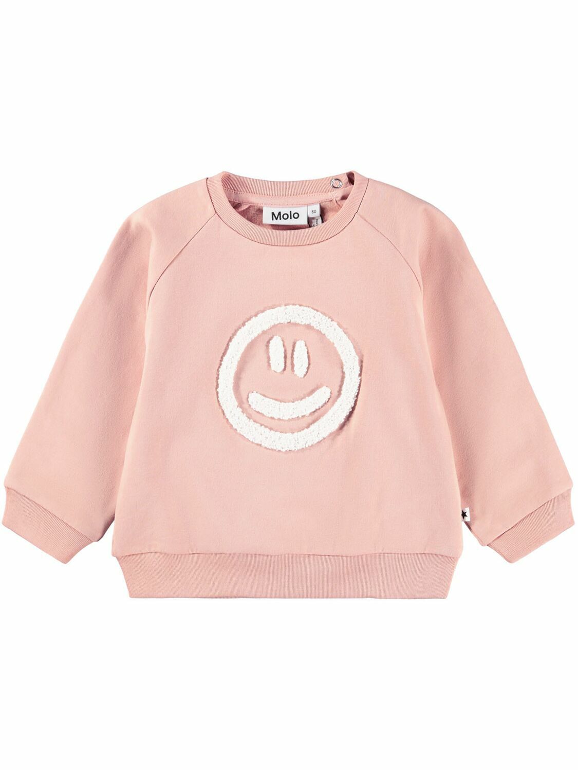 MOLO Smiley Stretch Cotton Sweatshirt