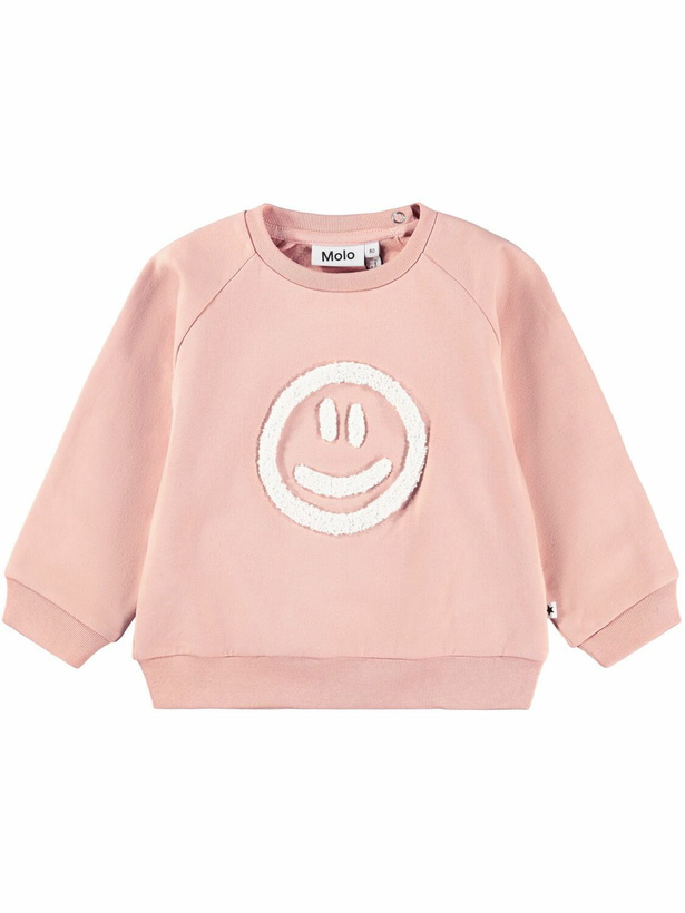 Photo: MOLO Smiley Stretch Cotton Sweatshirt