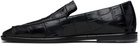Ferragamo Black Brian Loafers