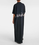 Balenciaga Logo cotton jersey T-shirt dress