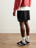 Nike - Club Flow Straight-Leg Mesh Drawstring Shorts - Black