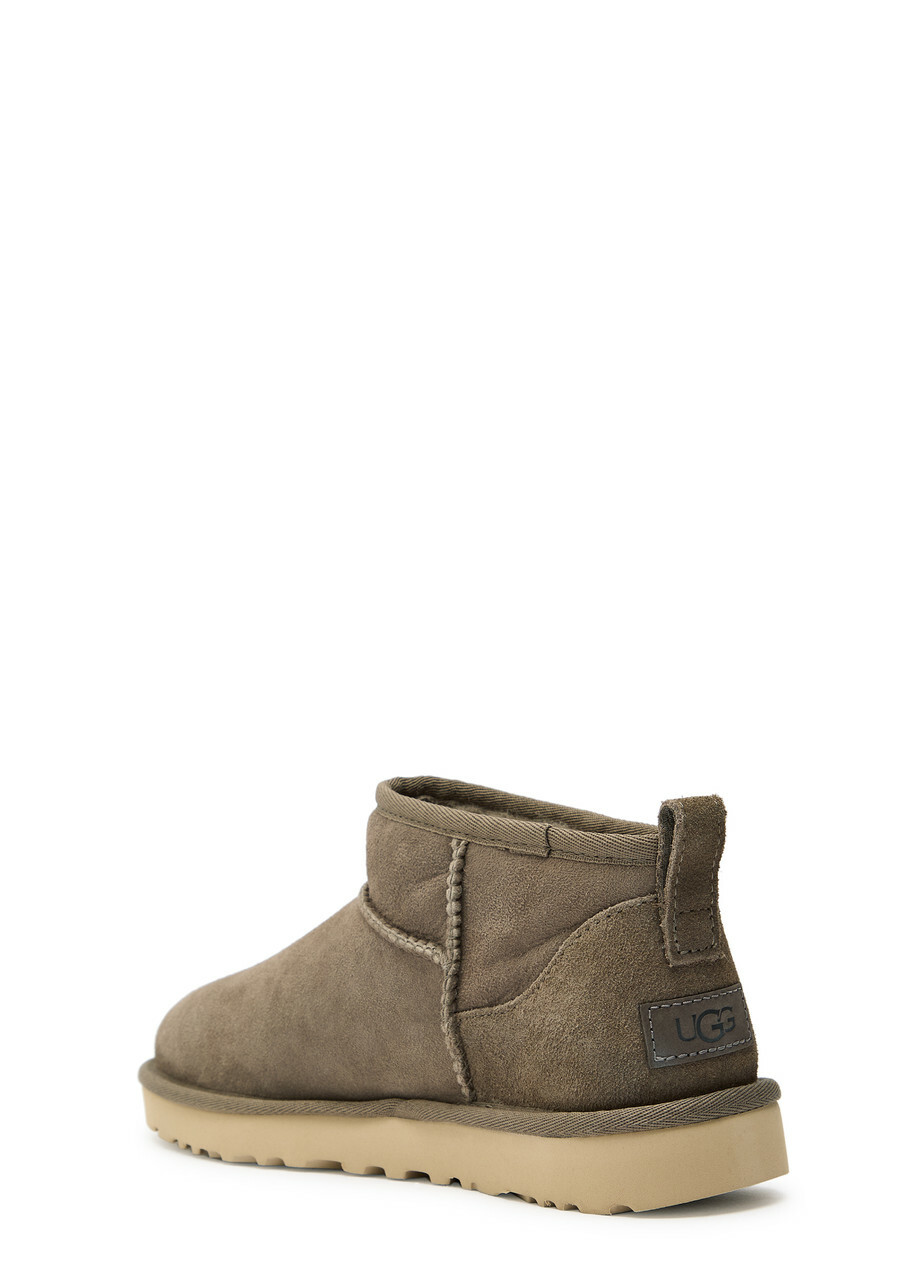 Ugg Classic Ultra Mini Suede Boots Brown
